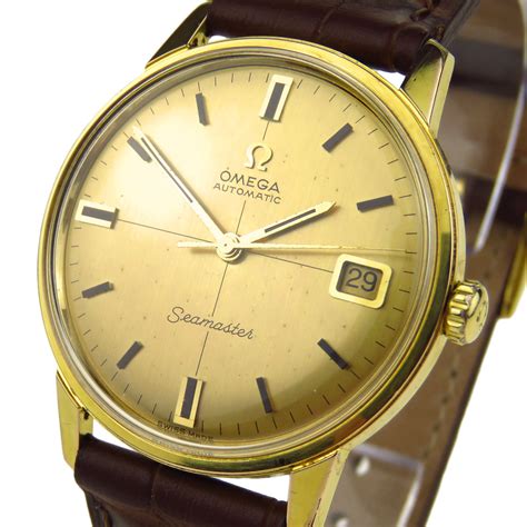 omega seamaster gold